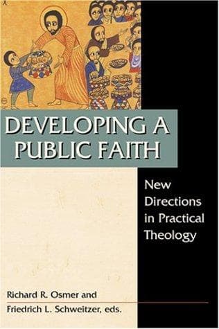 Tapa de Developing a Public Faith