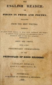 Tapa de The English reader