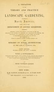 Tapa de A treatise on the theory and practice of landscape gardening, adapted to North America