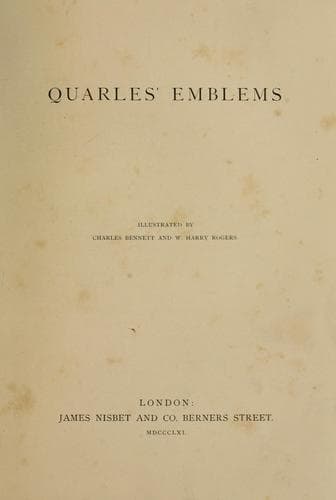 Tapa de Quarles' emblems