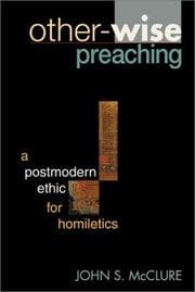 Tapa de Other-Wise Preaching
