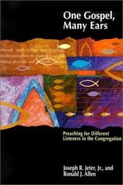 Tapa de One Gospel, many ears