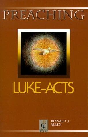 Tapa de Preaching Luke-Acts