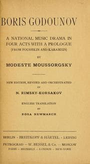 Tapa de Boris Godounov