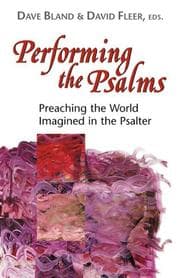 Tapa de Performing the Psalms