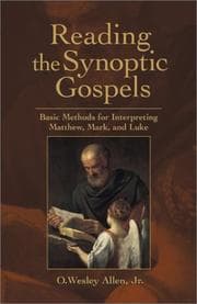 Tapa de Reading the Synoptic Gospel