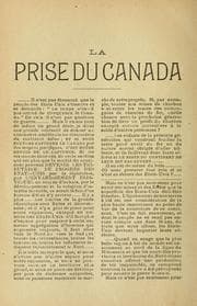 Tapa de Conjuration Wiman-Laurier contre le Canada
