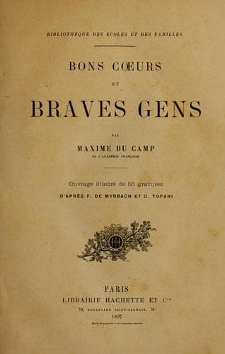 Tapa de Bons coeurs et braves gens