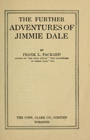 Tapa de The further adventures of Jimmie Dale