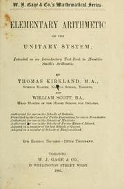 Tapa de Elementary Arithmetic on the Unitary System