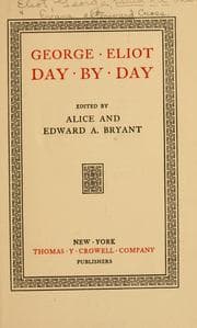 Tapa de George Eliot day by day