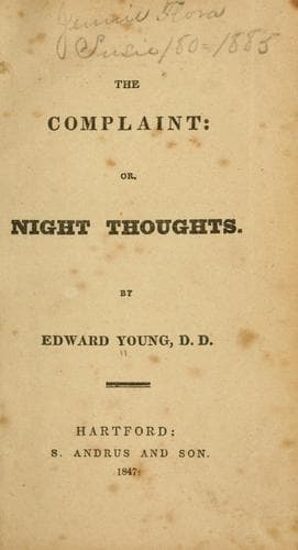 Tapa de The complaint