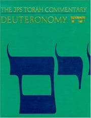 Tapa de Deuteronomy =