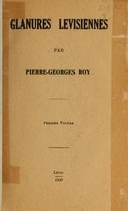 Tapa de Glanures levisiennes
