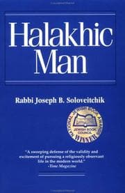 Tapa de Halakhic Man