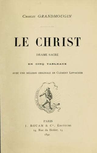 Tapa de Le Christ