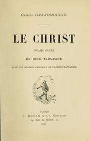 Tapa de Le Christ