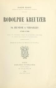 Tapa de Rodolphe Kreutzer