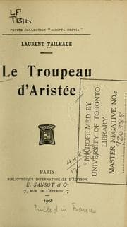 Tapa de Le troupeau d'Aristée