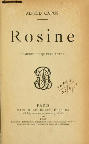 Tapa de Rosine