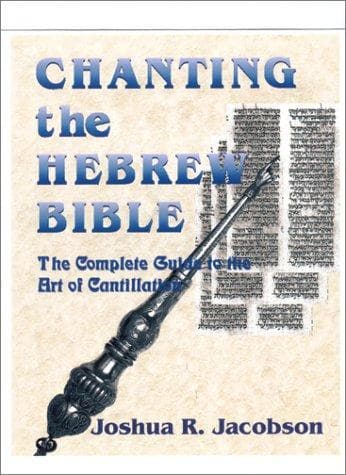 Tapa de Chanting the Hebrew Bible