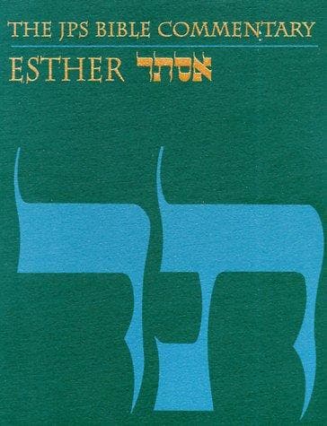 Tapa de Jps Commentary on Esther (JPS Bible Commentary)