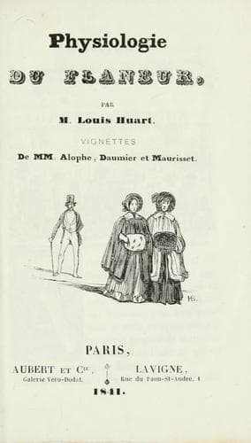 Tapa de Physiologie du flaneur