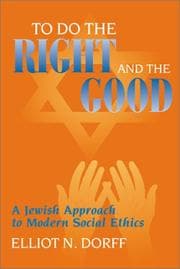 Tapa de To Do the Right and the Good