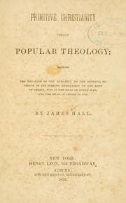 Tapa de Primitive Christianity versus popular theology