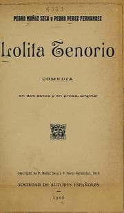 Tapa de Lolita Tenorio