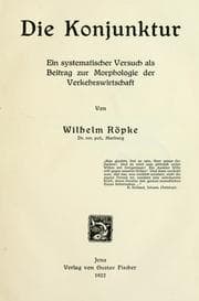 Tapa de Die Konjunktur