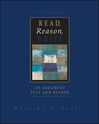 Tapa de Read, reason, write