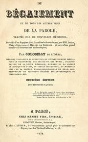 Tapa de Du baiement et de tous les autres vices de la parole