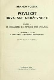 Tapa de Povijest hrvatske knjievnosti