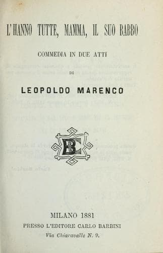 Tapa de Teatro