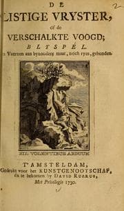 Tapa de De listige vryster