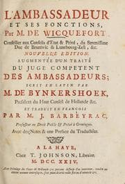 Tapa de L' ambassadeur et ses fonctions