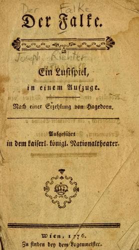 Tapa de Der Falke