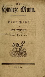 Tapa de Der schwarze Mann