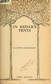 Tapa de In Kedar's tents