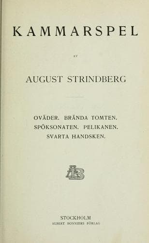 Tapa de Samlade skrifter.