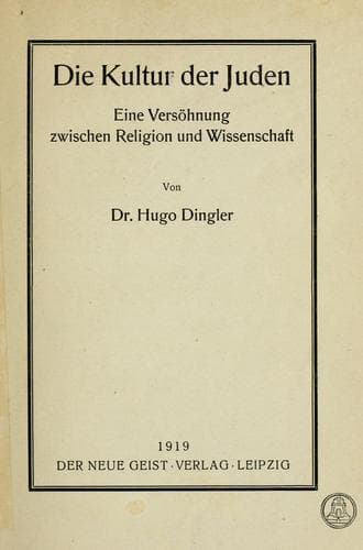 Tapa de Die Kultur der Juden