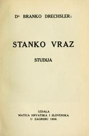Tapa de Stanko Vraz