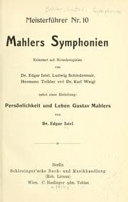 Tapa de Mahlers Symphonien