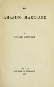 Tapa de The amazing marriage