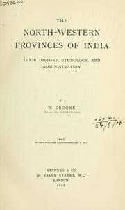 Tapa de The north-western provinces of India