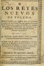Tapa de Los reyes nuevos de Toledo
