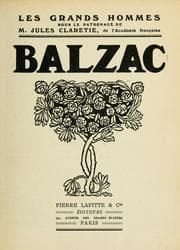 Tapa de Balzac