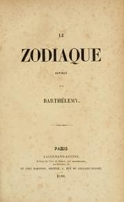 Tapa de Le zodiaque