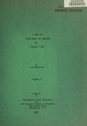 Tapa de A study of youth needs and services in Dallas, Texas